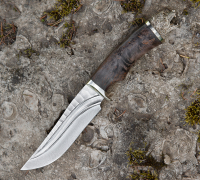 Нож Клыч из дамасской стали купить на сайте koval-knife.shop